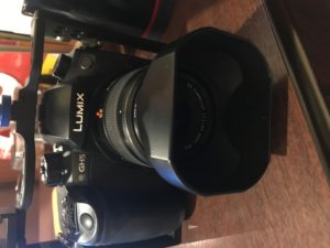 GH5と単焦点レンズ　H-X025